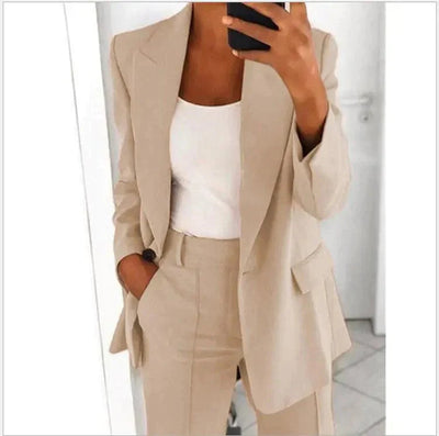 MARILYN™️ | Stilren Blazer-Kostym För Kvinnor – Smickrande Passform