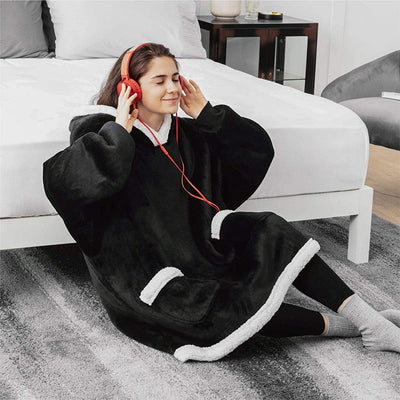 CouchHoodie™ - Mysig oversize hoodie-filt