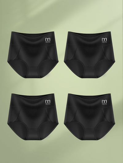 Shaplex™ - 6-pack Andas & Bekväma Höga Midjetrosor med Magstöd